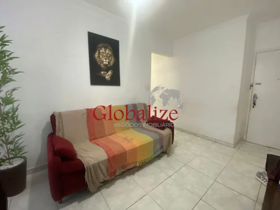 Imagem Apartamento à Venda com 1 Dormitório e garagem demarcada no Marapé em Santos-SP por R$ 345.000,00