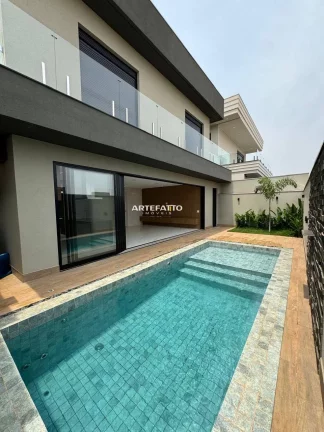 Imagem Casa de condomínio à venda, no Residencial Olivito, em Franca, Residencial Olivito, com 4 quartos, 275m2