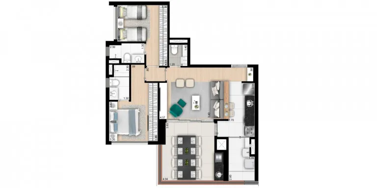 Imagem Apartamento com 2 Quartos à Venda, 85 m² em Vila Mariana - São Paulo