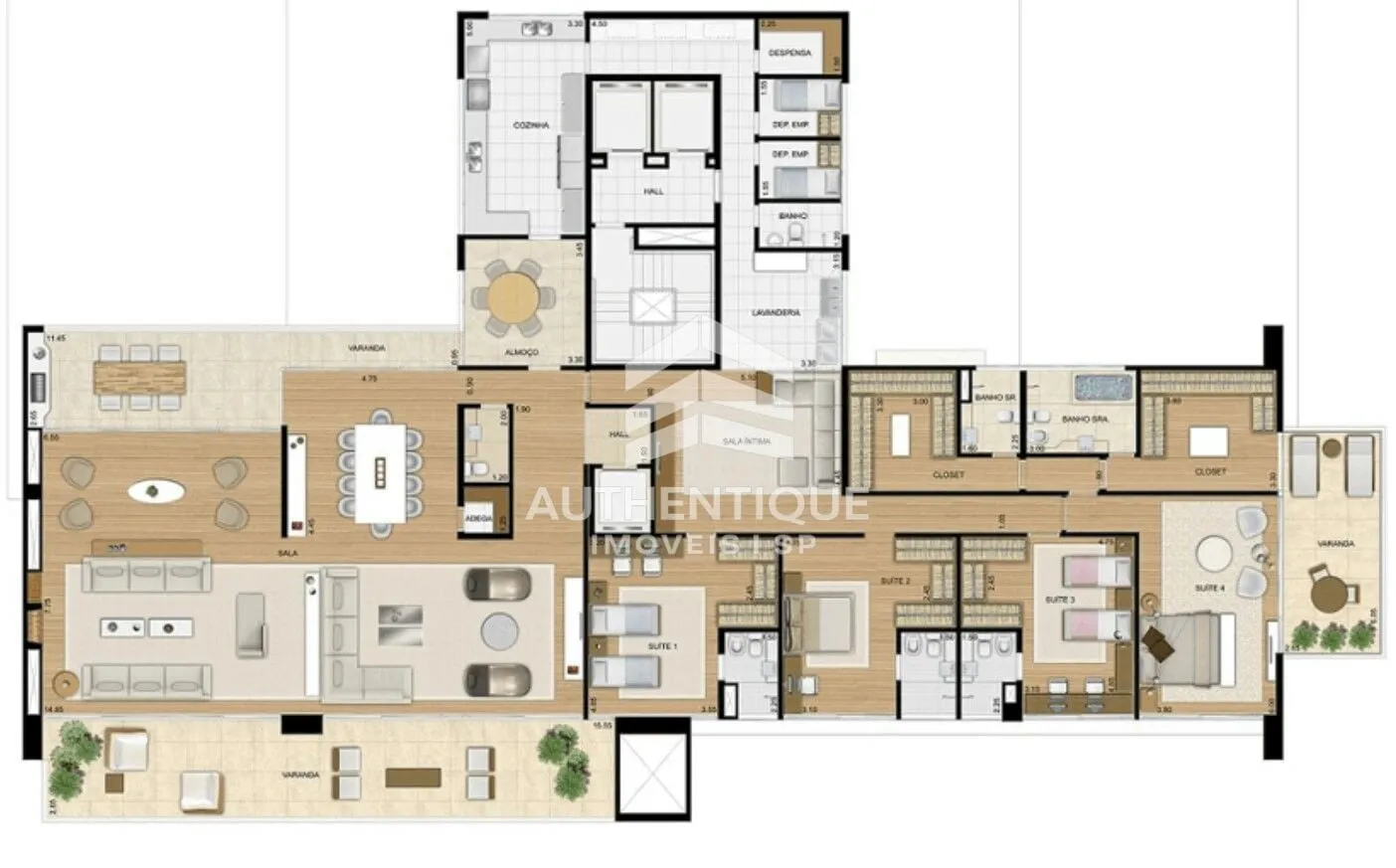 Imagem Vista Pacaembu - Perdizes - Apartamento à venda no bairro Perdizes - São Paulo/SP, Zona Oeste