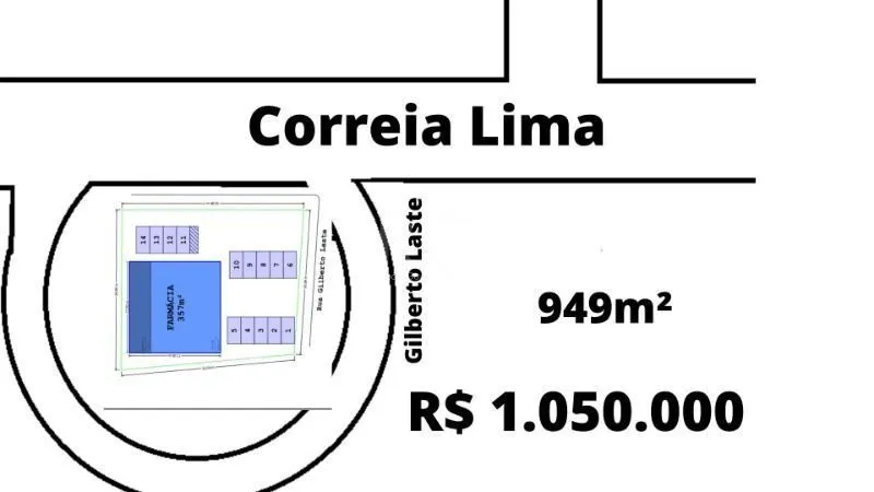 Imagem Terreno para Venda - 545m², 0 dormitórios, Santa Tereza