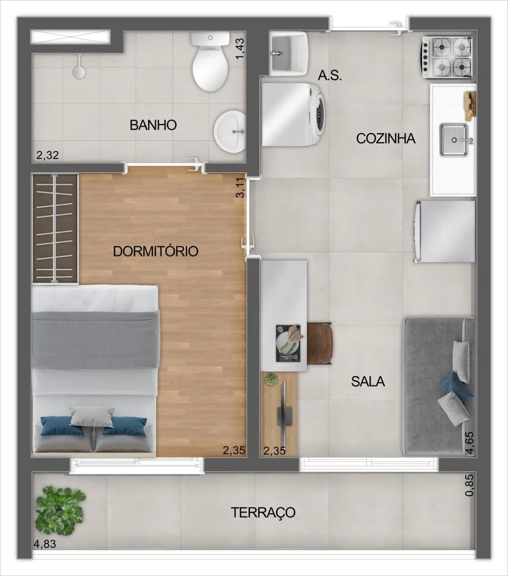 Imagem Um empreendimento completo com toda segurança, conforto e lazer que você merece. Preço e disponib...
