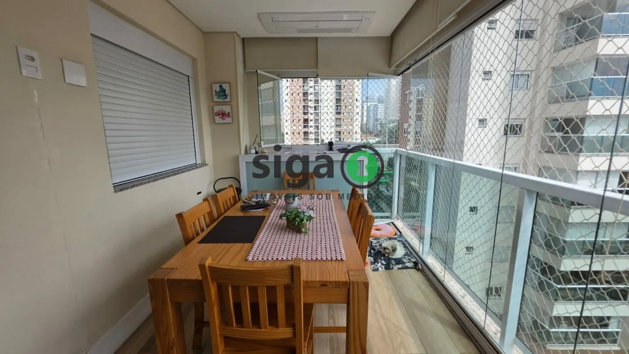 Imagem Apartamento 104m² com varanda gourmet e lazer completo na Saúde