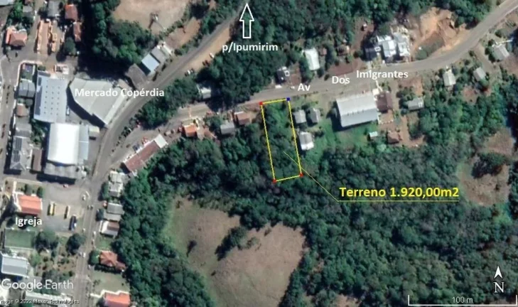 Terreno para Venda em Arabuta, Centro em dos Imigrantes