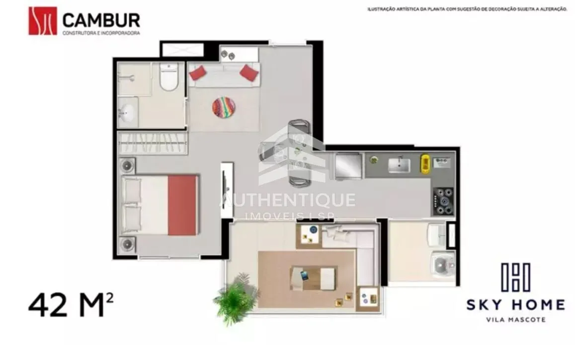 Imagem SKY HOME VILA MASCOTE - Apartamento à venda no bairro Vila Mascote - São Paulo/SP, Zona Sul