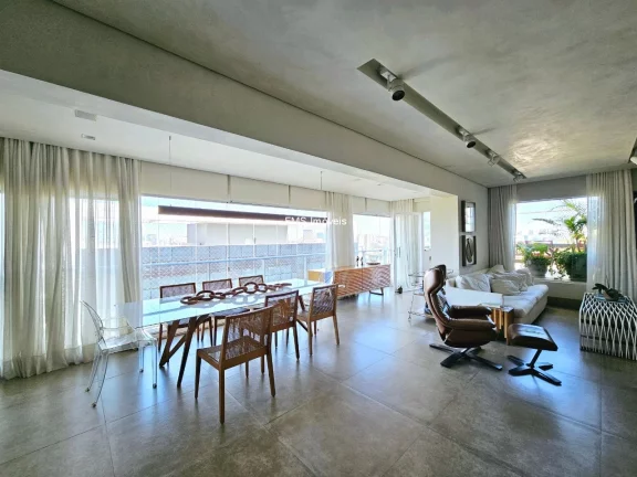 Imagem Cobertura de luxo à venda em São Paulo-SP, Cidade Monções: 3 quartos, 3 suítes, 3 salas, 4 banheiros, 3 vagas, 230m².