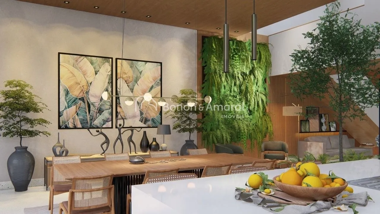 Imagem Casa à venda em condomínio em Paulínia, sobrado, em construção, 3 suites, escritório,living 2 ambientes, despensa,área gourmet integrada, 4 vagas, armários, cozinha,piscina,wc social e de serviço,aquecimento solar.