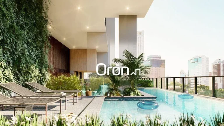 Imagem Apartamento mobiliado com 2 dormitórios à venda, 89 m² por R$ 1.300.000 - Setor Oeste - Goiânia/GO