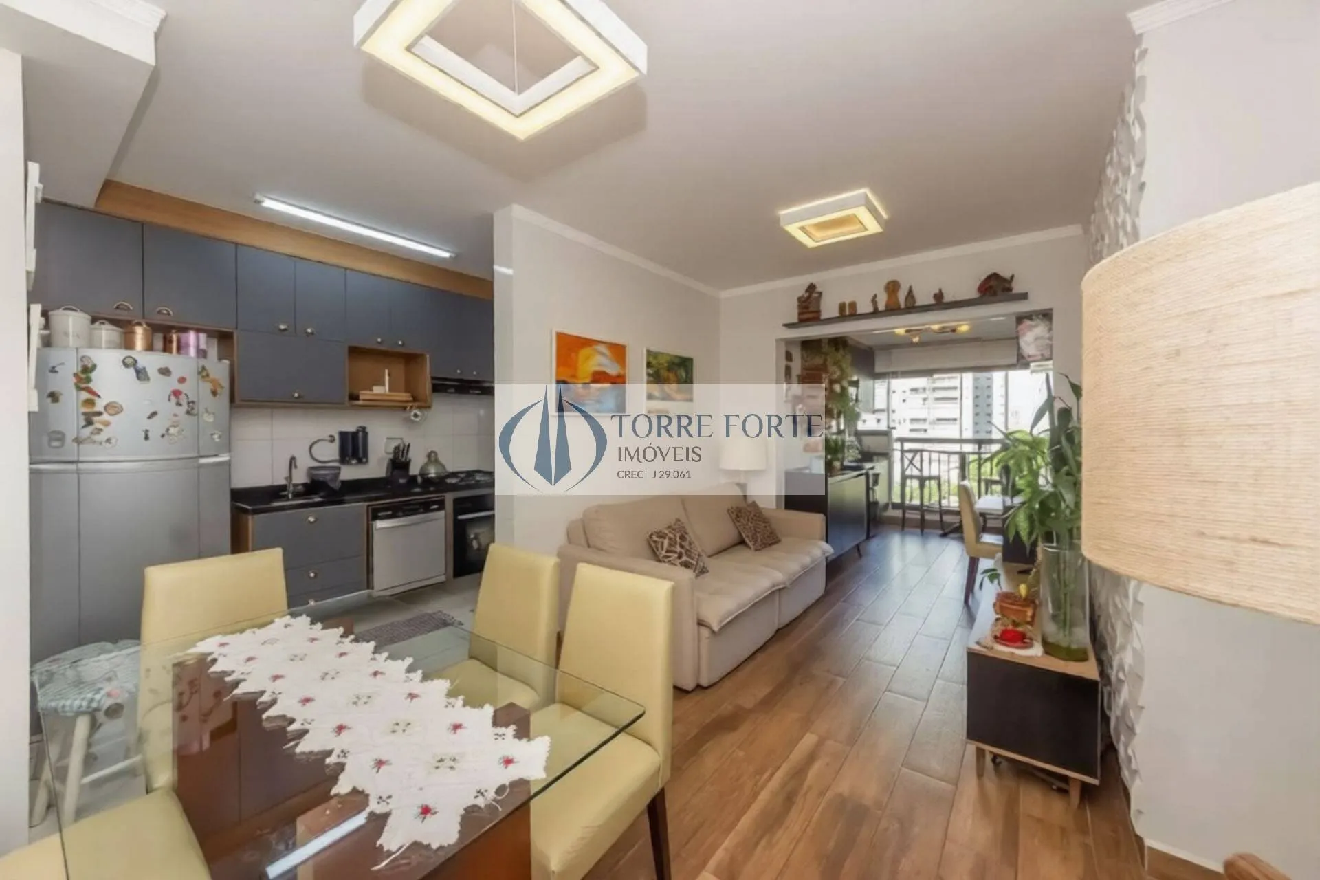 Imagem Lindo Apartamento Parque São Jorge, 67 m², 1 vaga