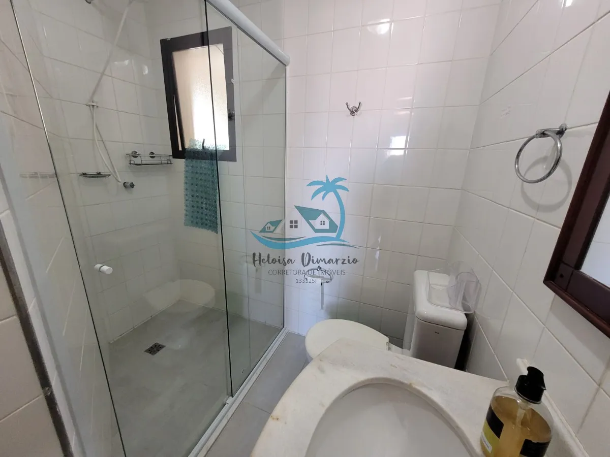 Imagem Excelente apartamento com 2 dormitórios à venda a 350m da orla do Itagua em Ubatuba.