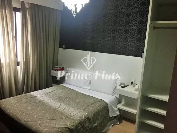 Imagem Flat disponível para locação no Hotel Slaviero Essential São Paulo Moema, com 26m², 1 dormitório e 1 vaga