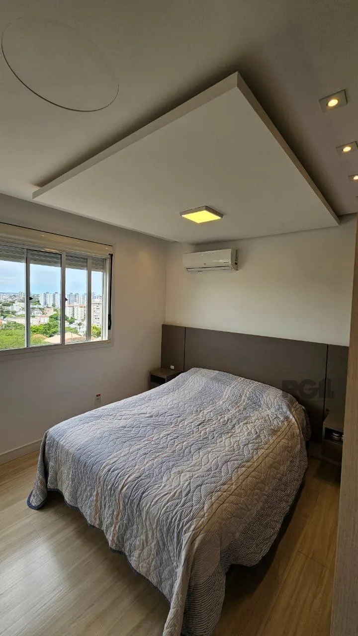 Imagem Apartamento com 2 quartos, churrasqueira, vaga, no bairro Cristo Redentor Poa/RS