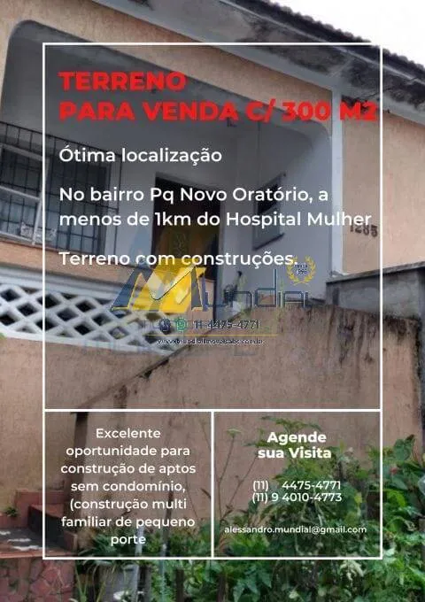 Foto do imóvel Vendo Terreno bem distribuído em região estratégica