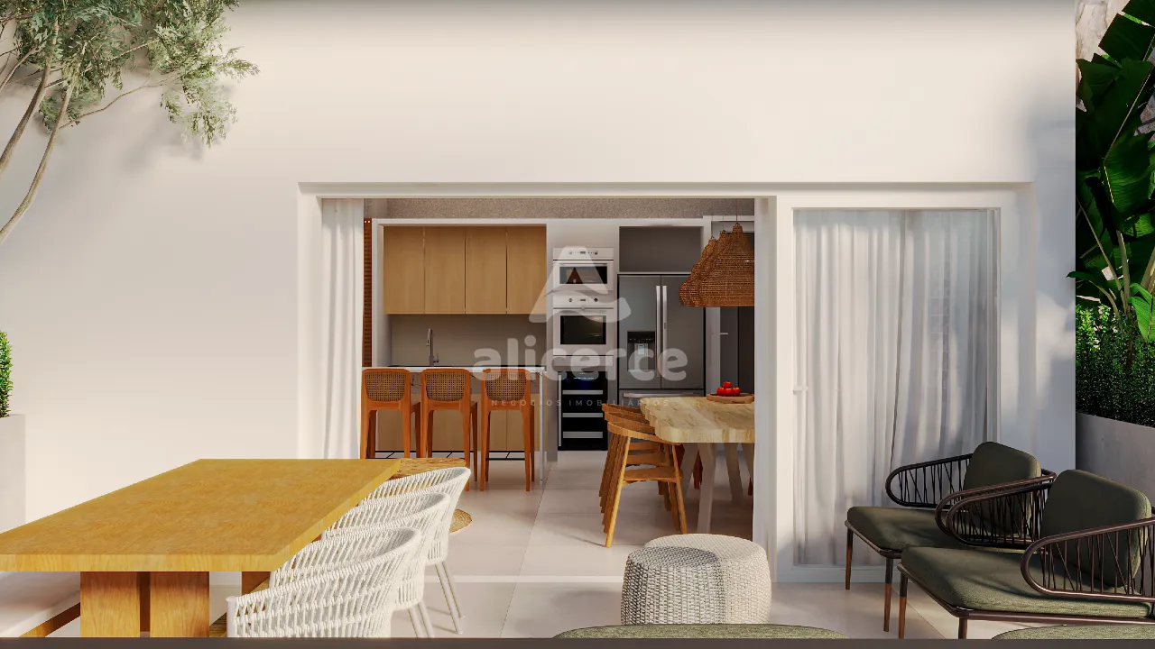 Imagem Apartamento Garden à venda com 2 quartos 2 suítes, 100,32m² em Ingleses do Rio Vermelho Florianópolis