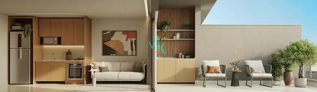 Imagem Garden à venda 1 Quarto 41.58M² Centro Rio de Janeiro - RJ | Soul Rio N Sra de Fátima 63