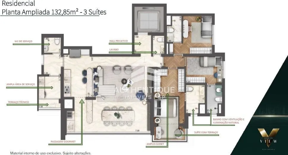 Imagem GREEN VIEW RESIDENCE BUTANTÃ - Apartamento à venda no bairro Butantã - São Paulo/SP, Zona Oeste