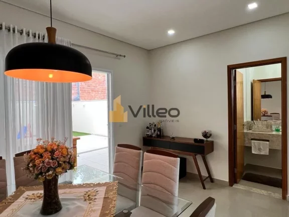 Imagem Apresentamos este magnífico sobrado localizado no Condomínio Villagio Milano, situado no bairro Wa...