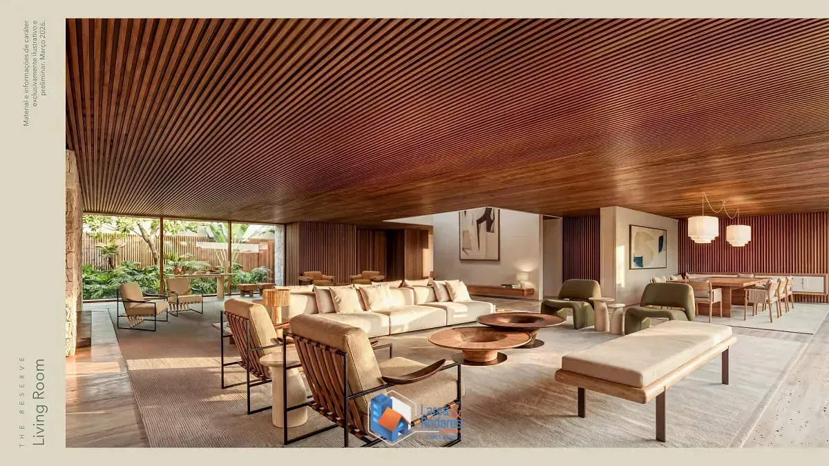 Imagem Casa no condomínio The Reserve para venda com 5 quartos, sendo 5 suítes, 1,200m²