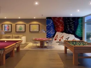 Imagem Apartamento de Luxo no Edifício Gaudi São Caetano: 2 quartos, 1 suíte, 2 banheiros, 2 vagas, 98m² no Barcelona, SP.
