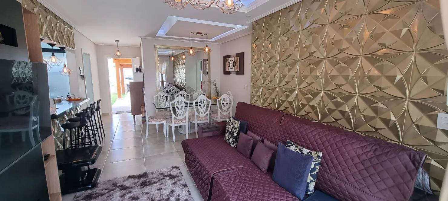Imagem Casa Térrea à Venda no Condomínio Reserva Anauá: 3 Quartos, Suíte, 4 Vagas, Jacuzzi e Área Gourmet