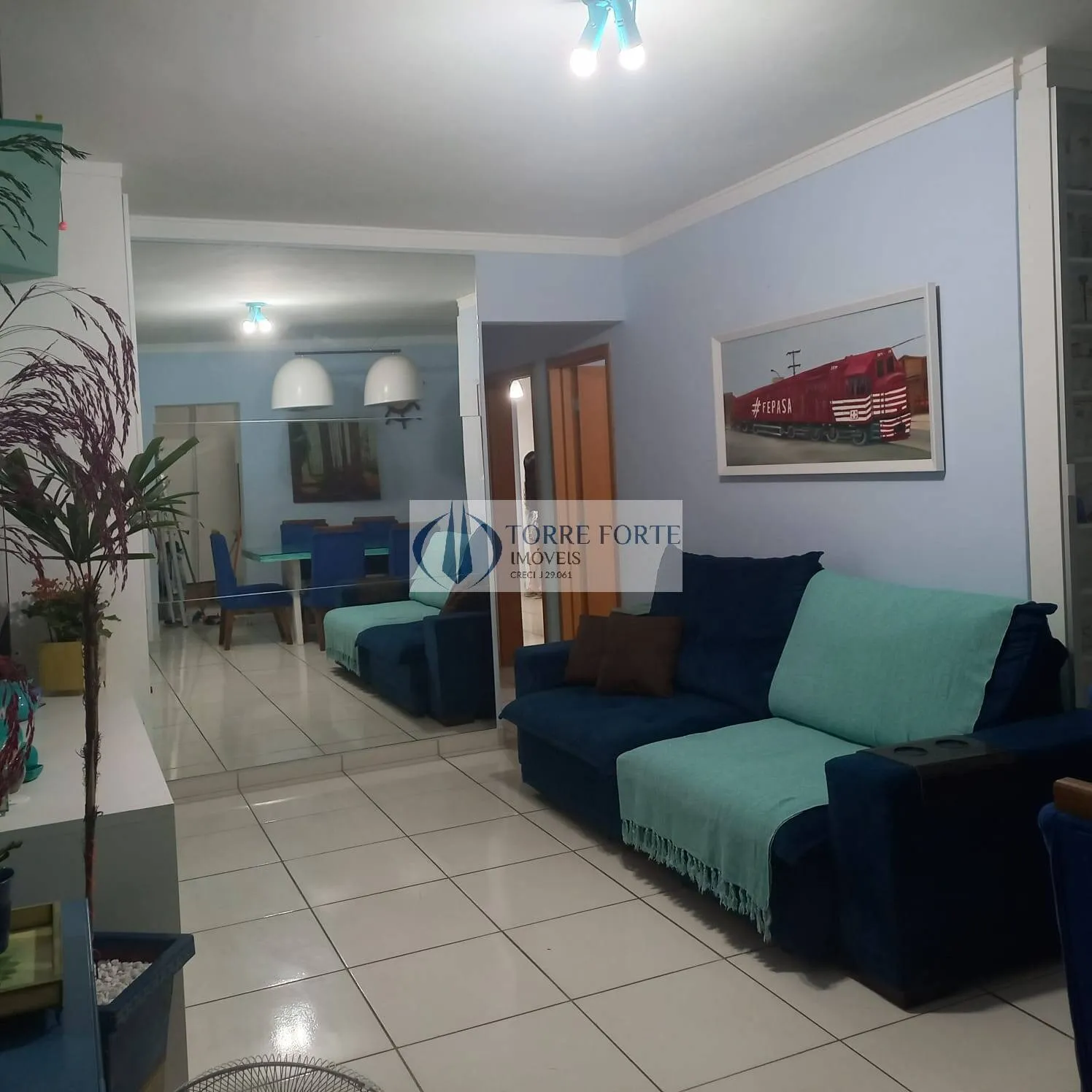 Imagem Excelente apartamento com 111 m² 3 dorm., sendo 2 suítes, no Canto do Forte