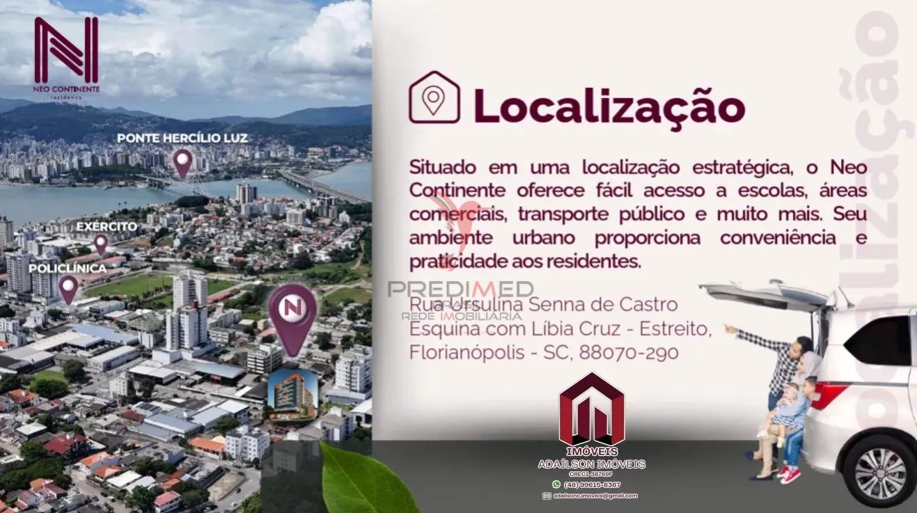 Imagem Neo Continente Residence Bairro Estreito Florianópolis SC Brasil
