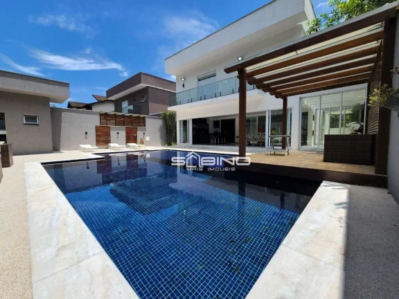 Imagem Belíssima casa à venda 5 Dormitórios 5 Suítes 450 m² de área útil - na Riviera de São Lourenço - Bertioga SP