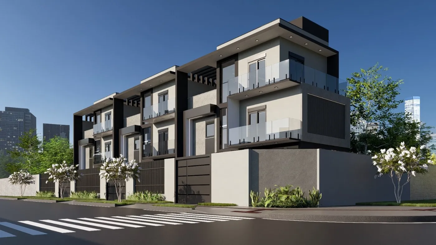 Foto do imóvel Triplex para Venda em São José dos Pinhais, São Cristóvão, 3 dormitórios, 1 suíte, 2 banheiros, 2 vagas em São Cristóvão, São José dos Pinhais - PR