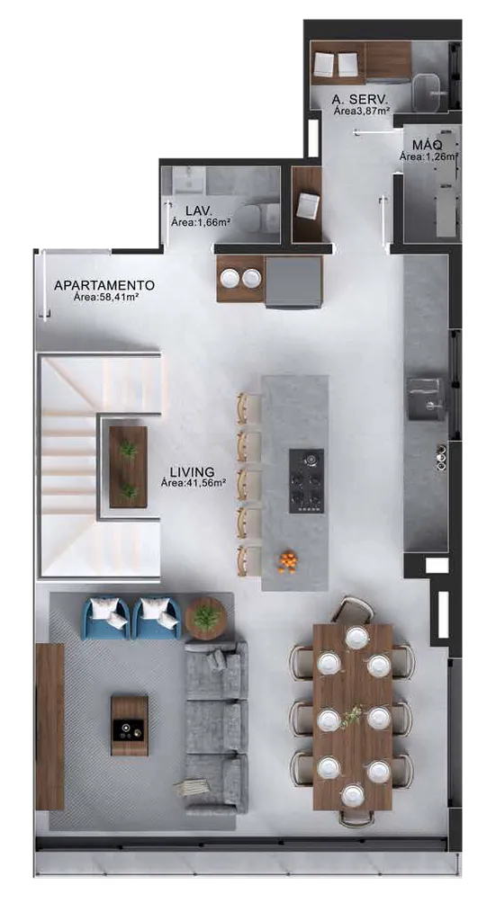Imagem APARTAMENTO RESIDENCIAL em Balneário Camboriú - SC, Centro