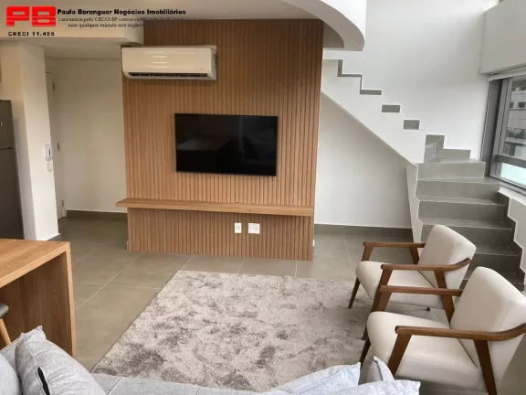 Imagem Apartamento duplex 1 dormitório 61m² - Indianópolis