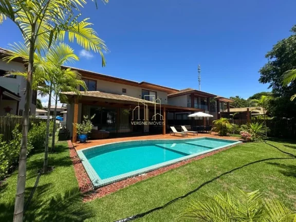 Imagem Com ambientes amplos e moderno essa casa decorada com quatro suítes e área gourmet a venda na Praia do Forte