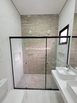 Imagem Casa a Venda 3 Dormitórios sendo 2 suíte uma com closet Condomínio Brescia Indaiatuba SP