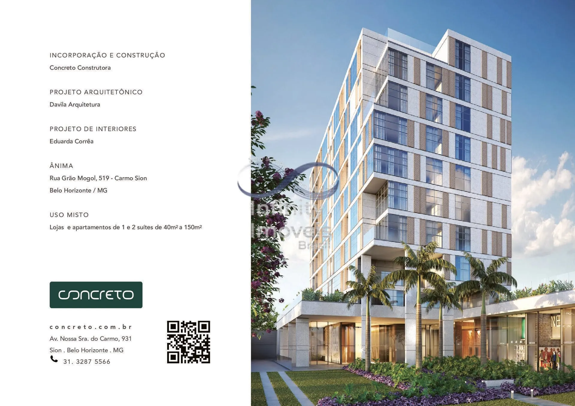 Imagem EDIFICIO ÂNIMA - Apartamento à venda no bairro Carmo - Belo Horizonte/MG