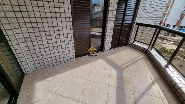 Imagem LOCAÇÃO Apartamento de 96 m² na Enseada com duas varandas - Guarujá com 3 dormitórios com suíte e Lazer Completo