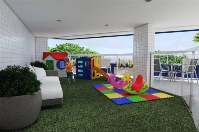 Imagem Apartamento com 2 dormitórios à venda, 72 m² por R$ 575.000,00 - Caiçara - Praia Grande/SP