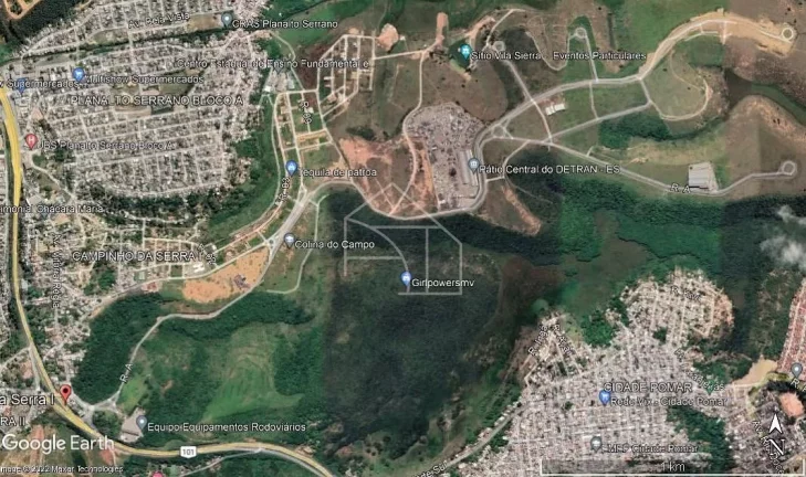 Imagem Área à venda, 2447 m² por R$ 604.000 - Vista da Serra II - Serra/ES