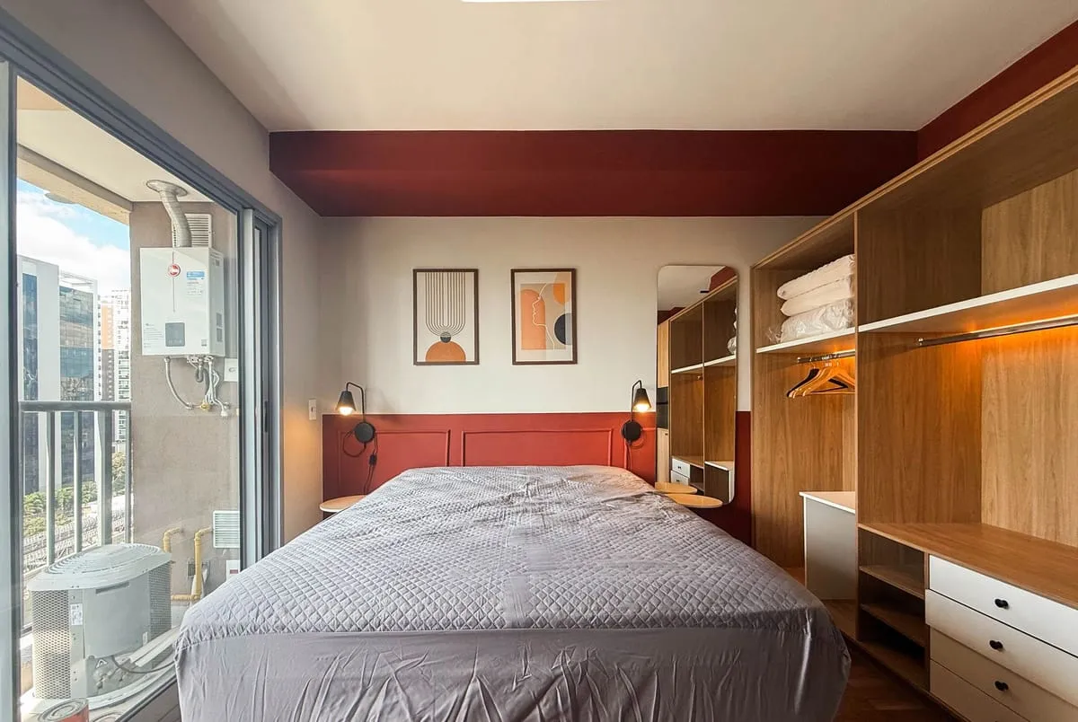 Imagem Apartamento com 1 Quarto para alugar, 26m² - Vila Cordeiro