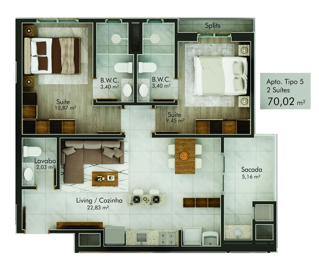 Imagem APARTAMENTO RESIDENCIAL em Barra Velha - SC, Barra Velha
