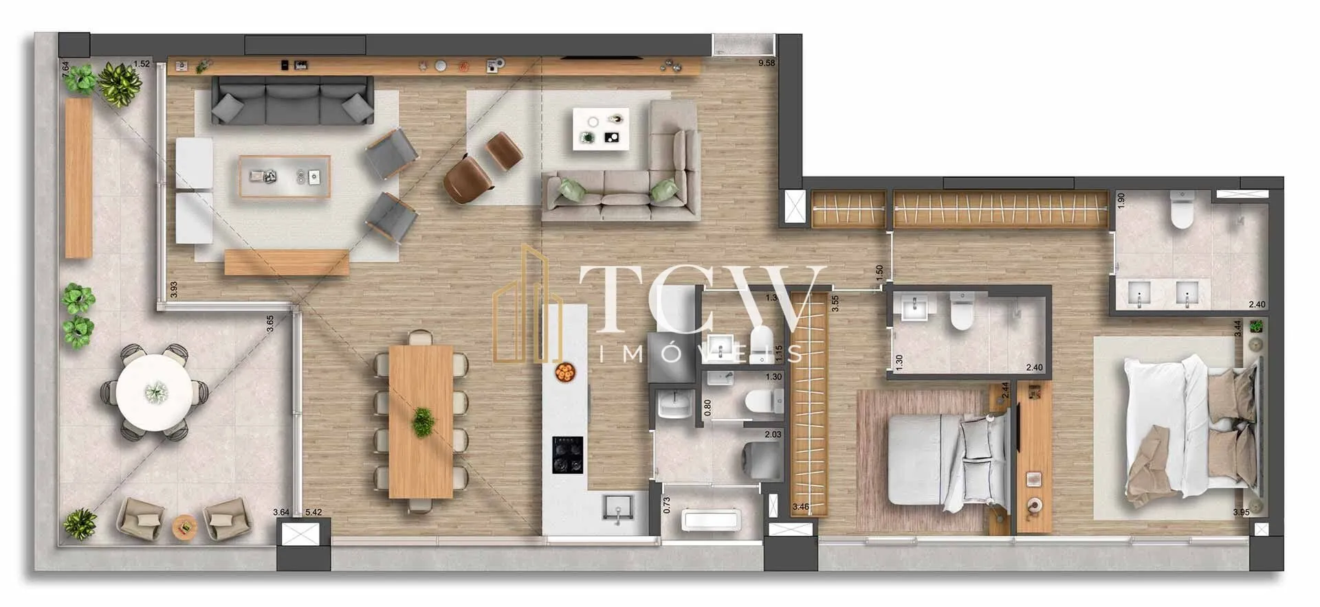 Imagem Apartamento à venda no bairro Itaim Bibi - São Paulo/SP, Zona Sul