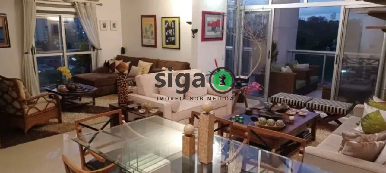 Imagem Apto duplex no Panamby, com 162m², 2 suites, 3 vagas sem mobilia