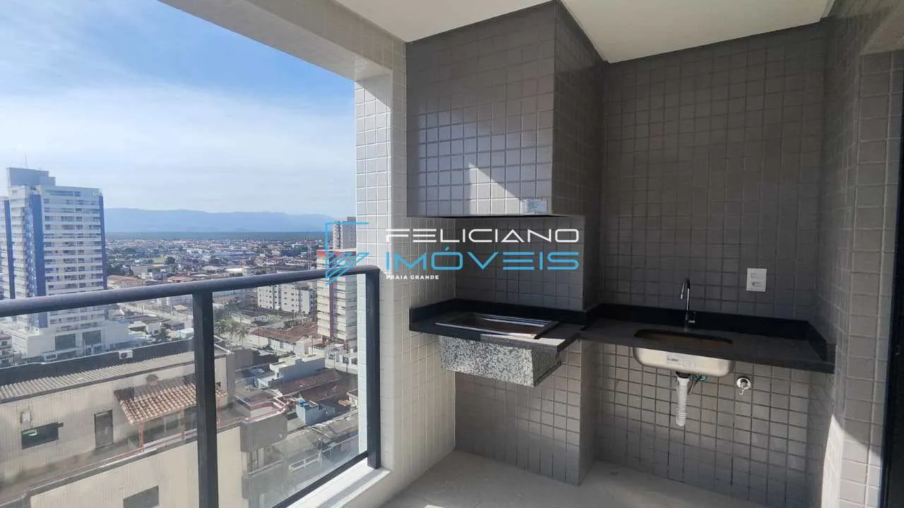 Imagem Apartamento com 2 quartos, Aviação, Praia Grande - R$ 667 mil, Cod: 7345