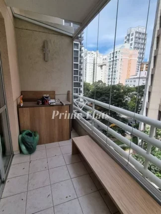 Imagem Flat disponível para venda no Twin Towers Ibirapuera, com 70m², 1 dormitório e 1 vaga de garagem