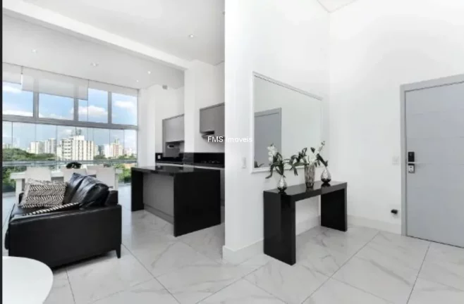 Imagem APARTAMENTO DUPLEX 85m² - 1 DORMITORIO - 2 VAGAS - BROOKLIN