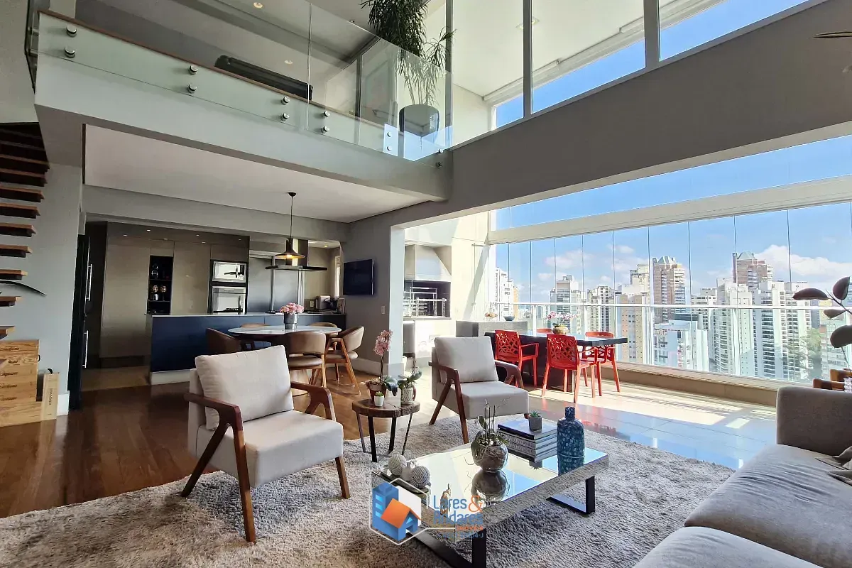Imagem Cobertura para venda em Paraíso do Morumbi com 3 quartos, sendo 3 suítes, 402m²