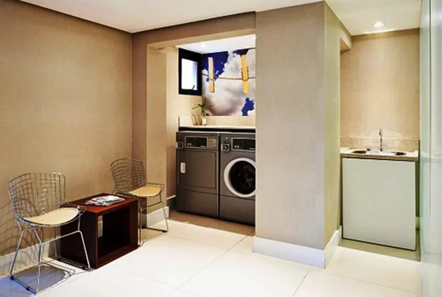 Imagem Flat disponível para venda no Adagio Berrini no Brooklin, com 45m², 1 dormitório e 1 vaga