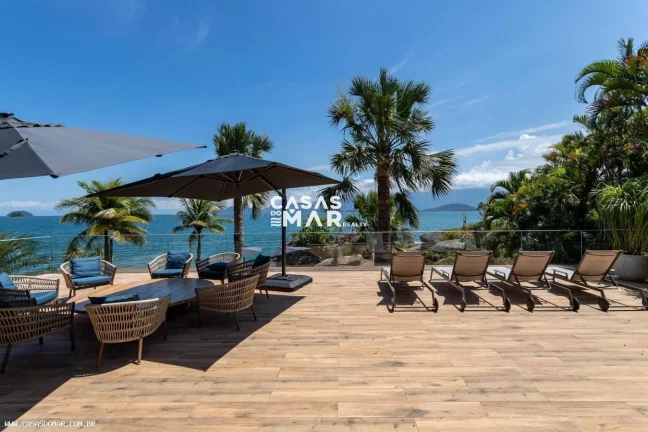 Imagem Casa Frente Mar para Temporada em Angra dos Reis / RJ no bairro Enseada
