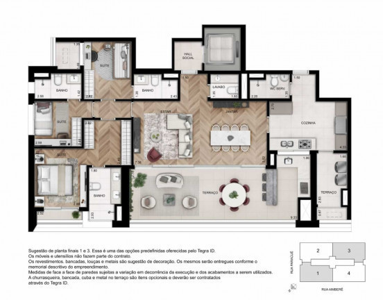 Imagem Apartamento com 4 Quartos à Venda, 157 m² em Sumaré - São Paulo