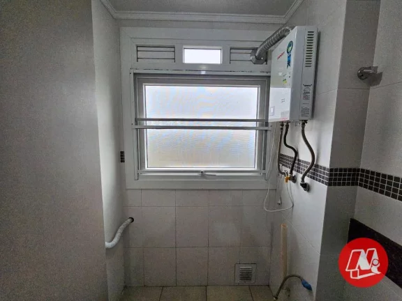 Imagem Morano aluga no bairro Santo Antônio, espetacular apartamento 2 dormitórios com 1 suíte e vaga de garagem dupla coberta.