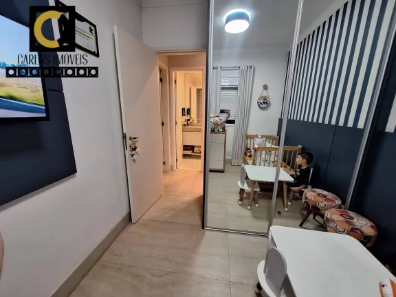Imagem Apartamento Porteira Fechada - Pompéia - Santos - 2 Quartos