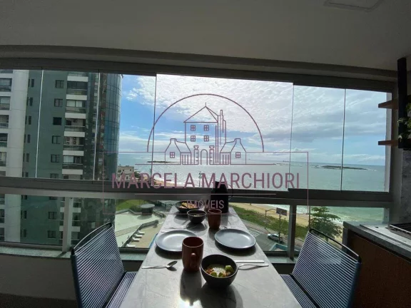 Imagem Apartamento Porteira Fechada, 02 quartos, 1 suíte, Frente mar